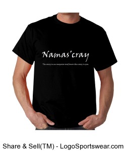 Namas'cray The Crazy in Me, Gildan Mens T-shirt Design Zoom