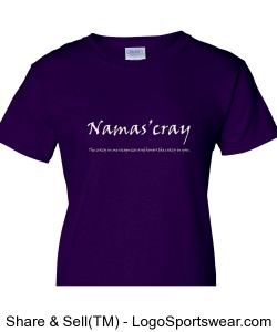 Namas'cray The Crazy in Me, Gildan Ladies T-shirt Design Zoom